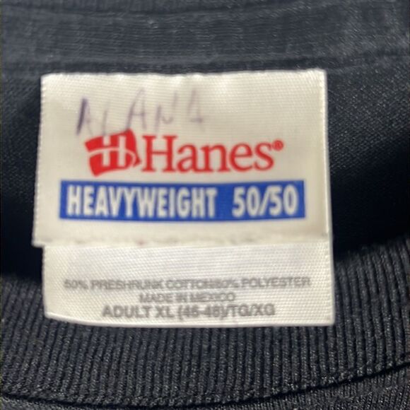 🔥🏈 True Vintage TAMPA BAY BUCCANEERS Football Black NFL T-Shirt - XL - PERFECT - Picture 4 of 4